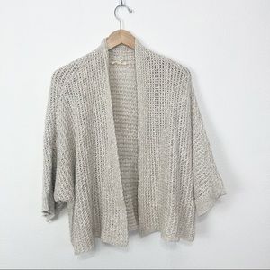 ✨Eileen Fisher✨Crochet Open Front Cardigan 🌸